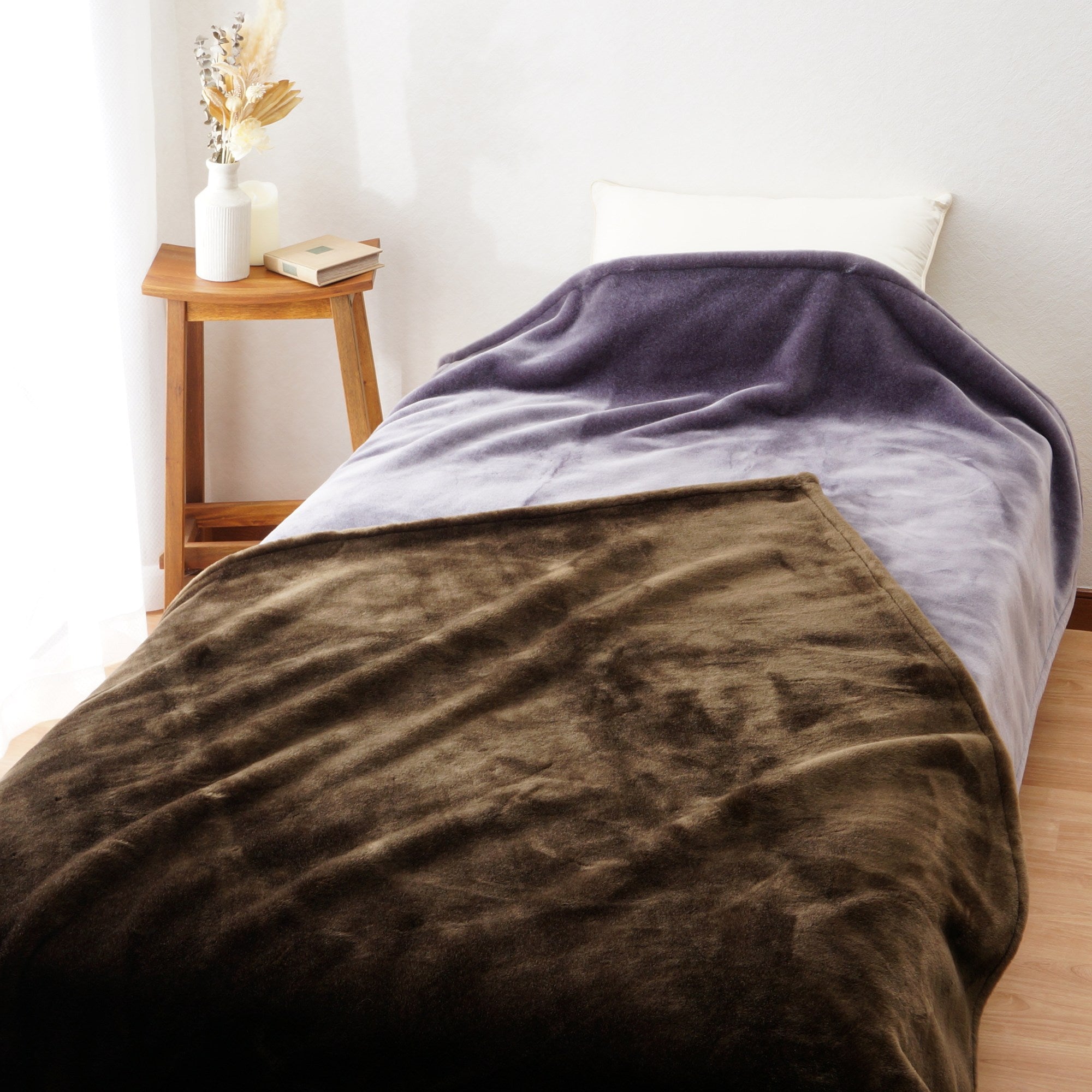 【Dear Japan】大阪泉大津産 フェイクファー毛布