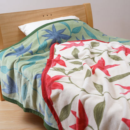 【シビラ】なめらか綿マイヤー毛布「フローレンス」