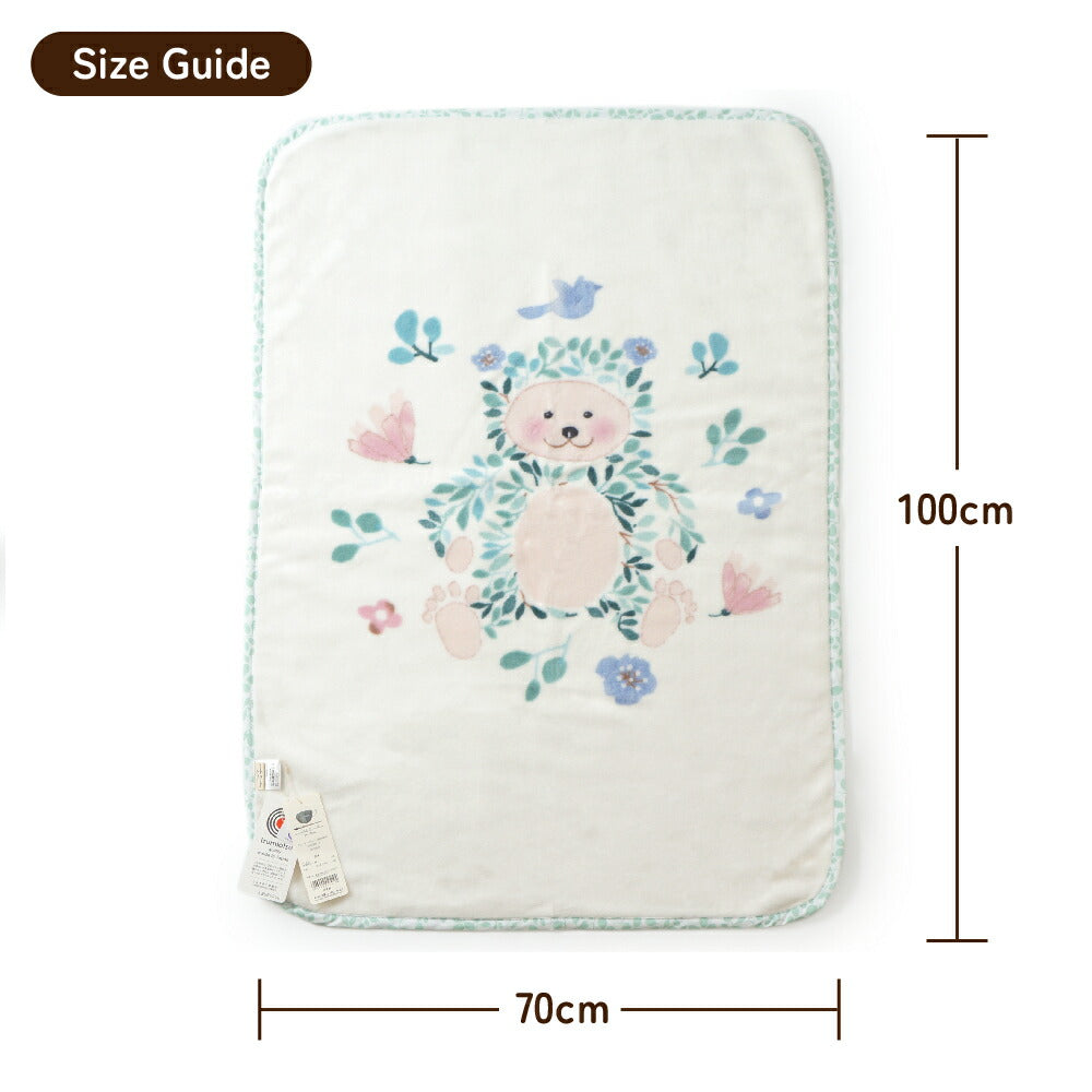 annaemilia アンナエミリア コットンブランケット ベア