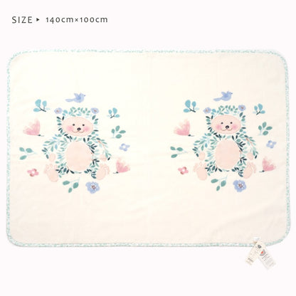 annaemilia アンナエミリア コットンブランケット ベア