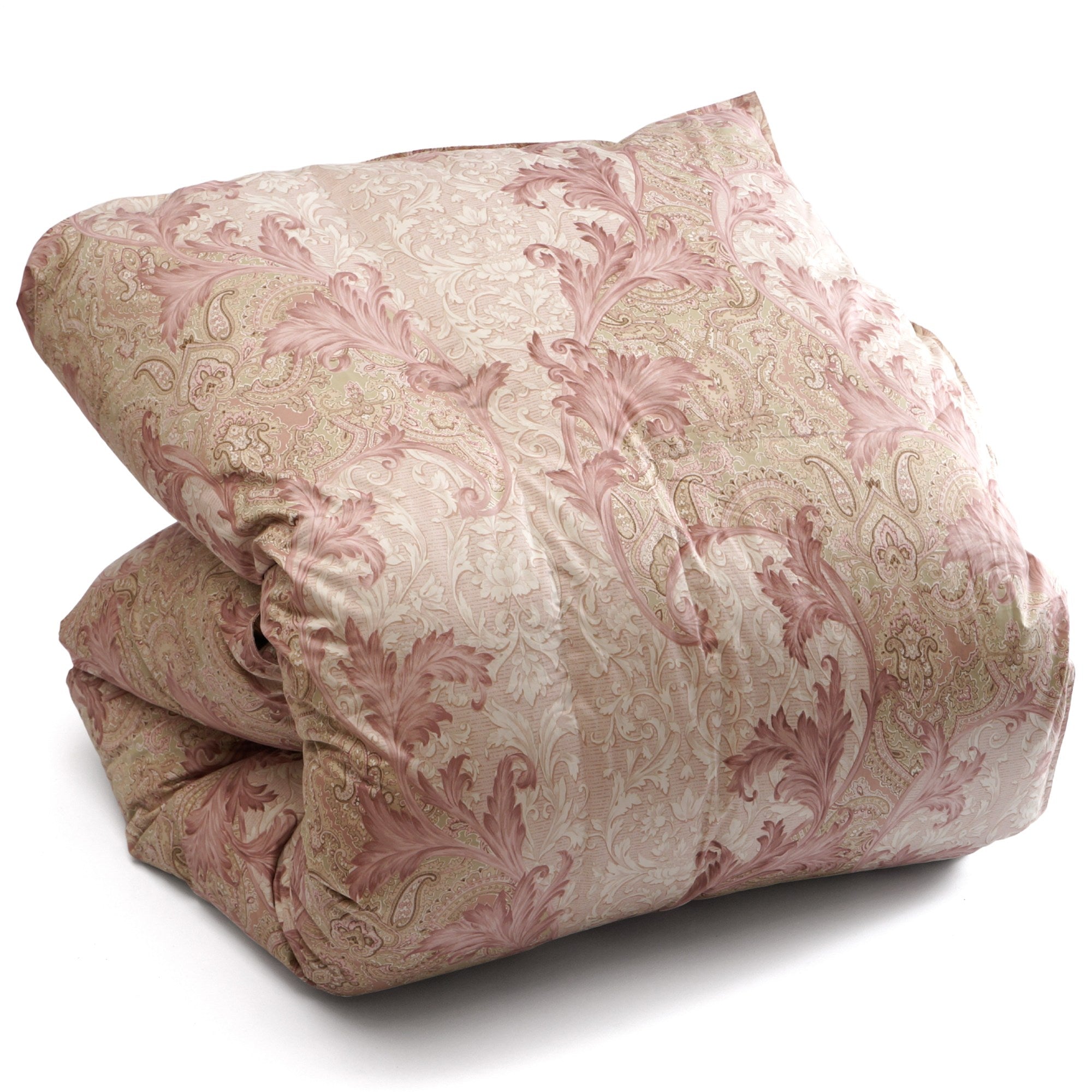 【日本製】　ダウン90％　羽毛掛ふとん 「レイラ」