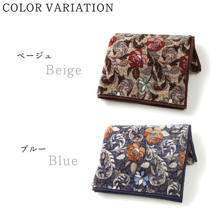 DearJapan ディアジャパン ニューマイヤー毛布 エレガント花柄