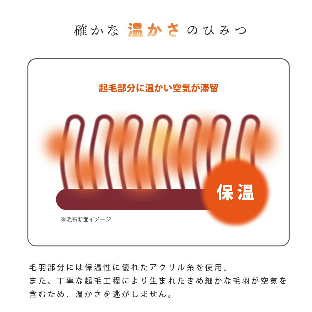 DearJapan ディアジャパン 襟元3重ニューマイヤー毛布 アンティークローズ柄