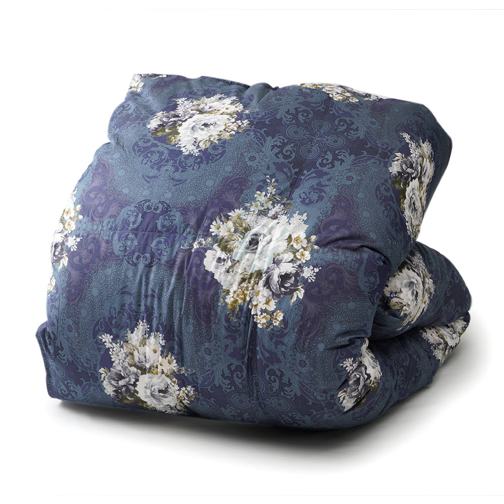 【日本製】　ダウン93％　羽毛掛ふとん「デーローズ」