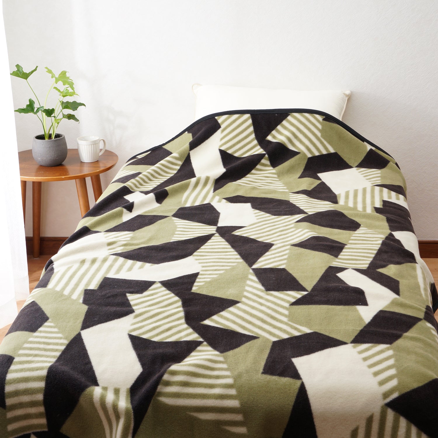 【国産】防炎認証マーク付き　ブランケット