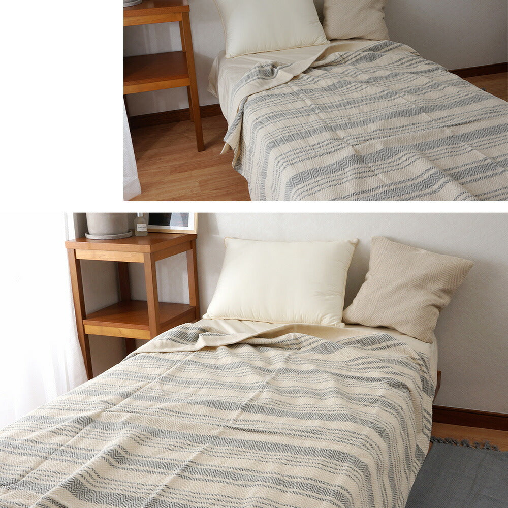 【DearJapan】 ディアジャパン 　泉州タオルケット 「ブルックリン」