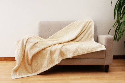 【Anna Emilia】 アンナエミリア 　オーガニックコットン　パイルケット 「野いちご＆リーフ」