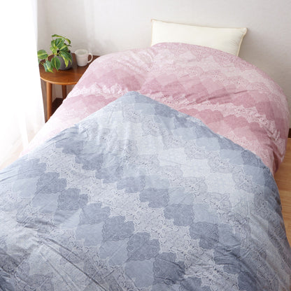 【日本製】　マザーグースダウン93％　羽毛掛ふとん 「エミル」