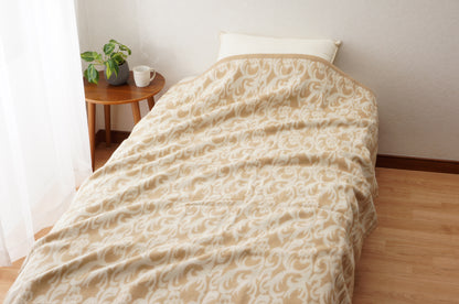 【国産】　ウール毛布 2枚セット（毛羽部分）