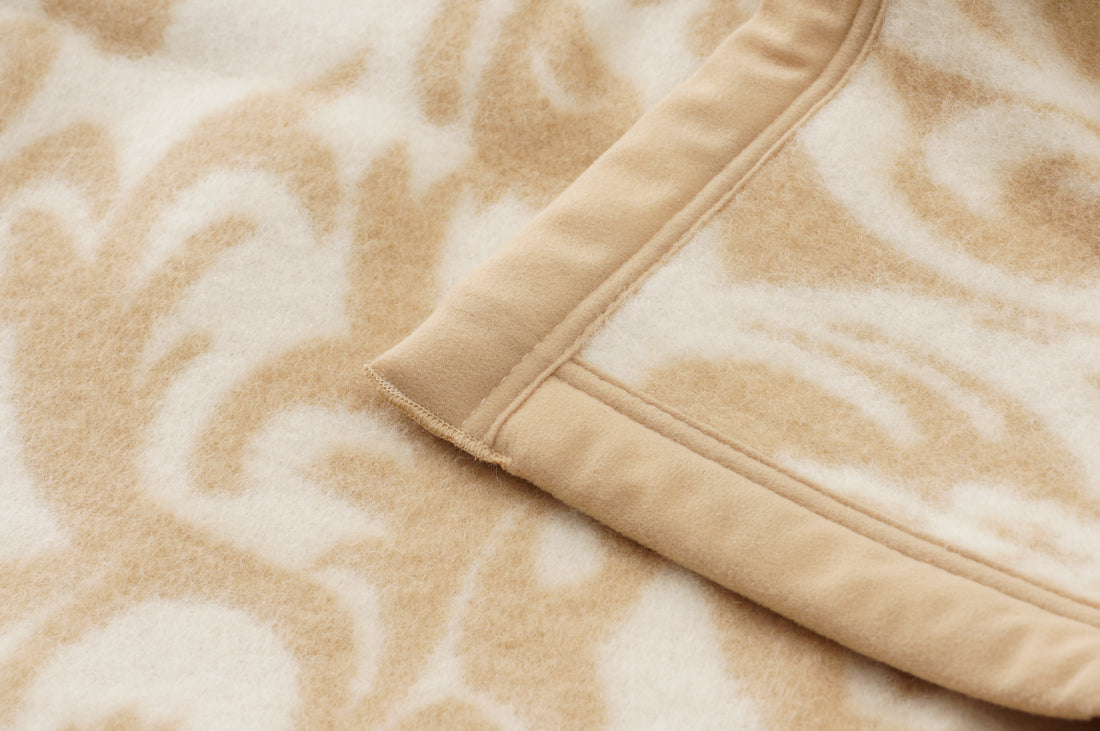 【国産】　ウール毛布 2枚セット（毛羽部分）