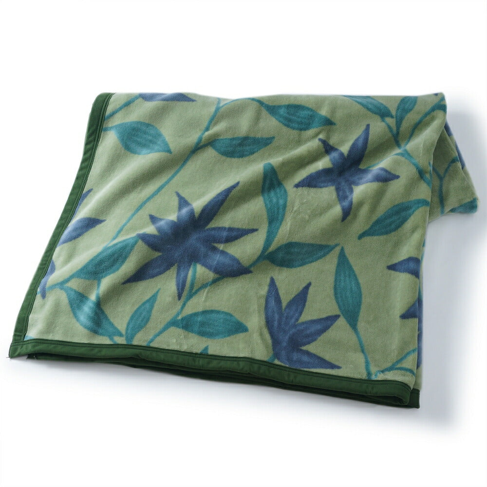 Sybilla シビラ コットンブランケット フローレス