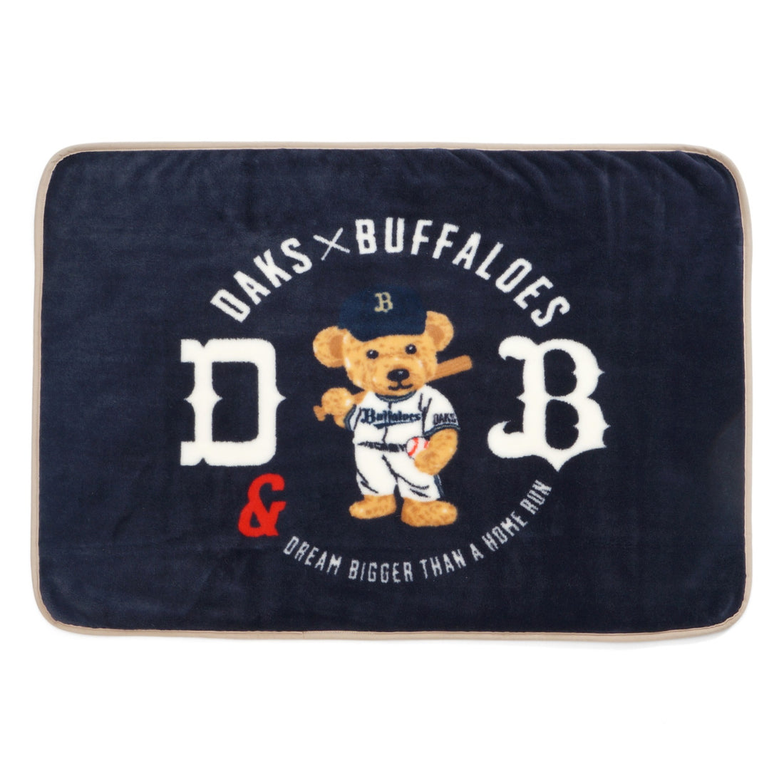 【DAKS】 国産　ダックス×バファローズ　コラボひざ掛け（正規品）