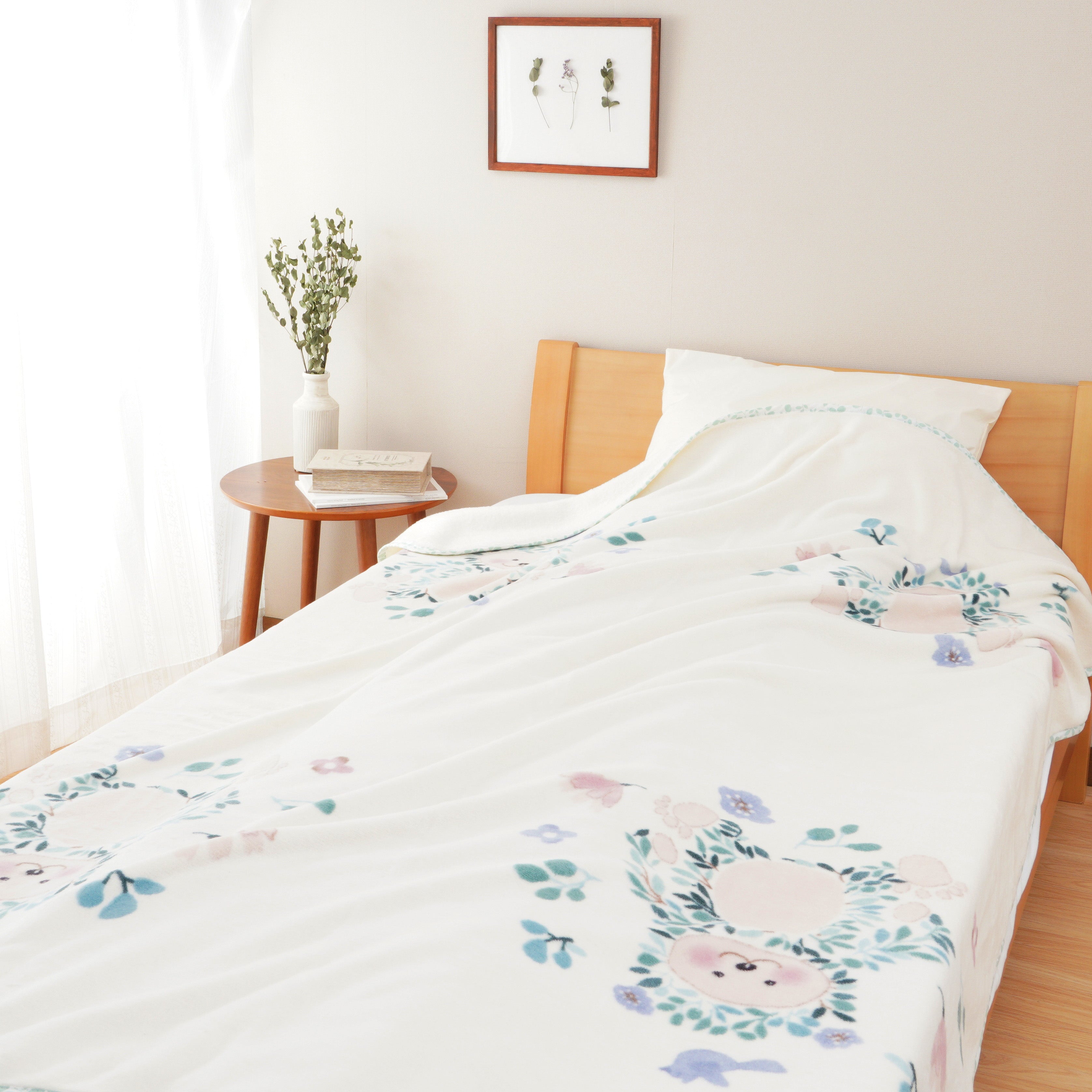 【Anna Emilia 】アンナエミリア 綿毛布 「ベア」