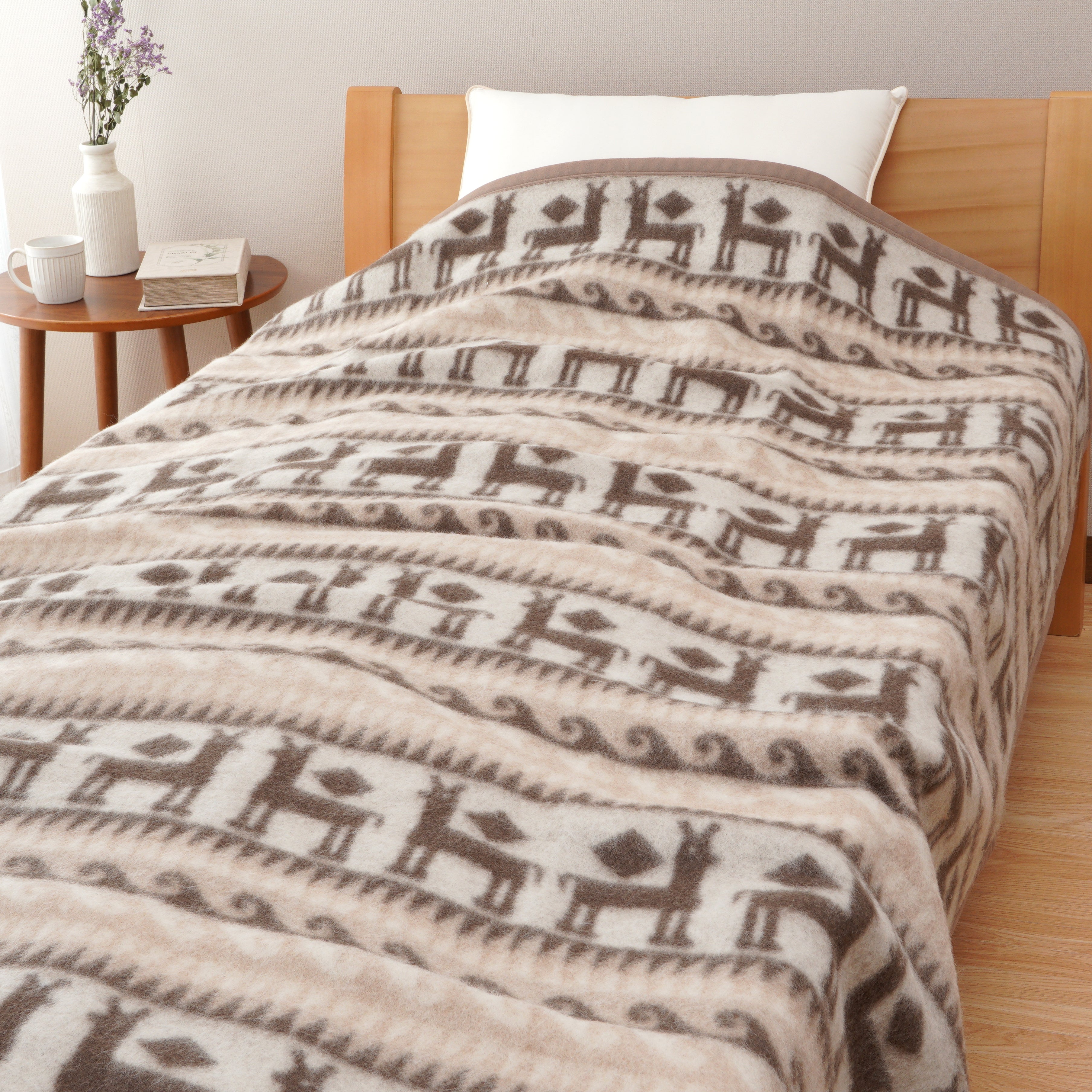 毛布｜心地よく包まれる暖かさ｜ねむりの森