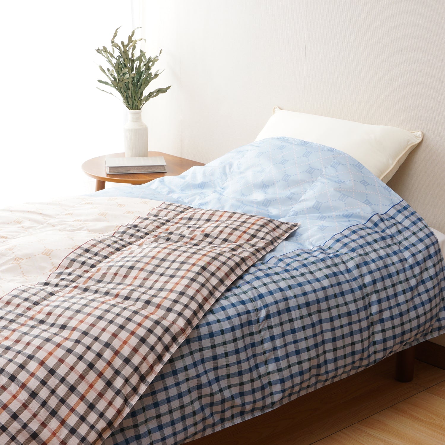 【DAKS】ダックス　ダウン50％羽毛肌掛けふとん（正規品）