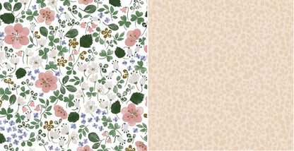 【Anna Emilia】 アンナエミリア 　オーガニックコットン　パイルケット 「野いちご＆リーフ」