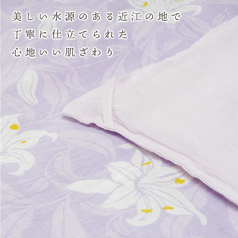 DearJapan ディアジャパン 近江ちぢみ天然本麻仕立て 肌掛けふとん