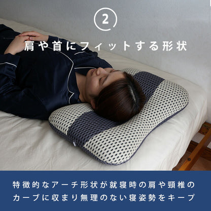 寝具指導士監修 洗える高さ調整 3Dエアピロー