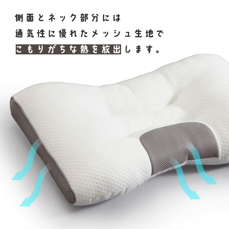 きちんと支えるやわらかまくら