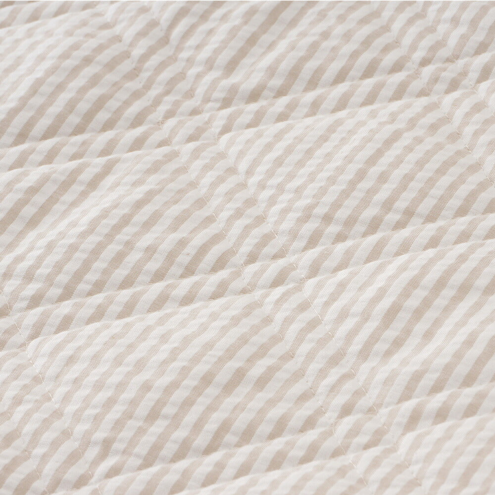 【ねむりの森】抗菌わた使用 サッカー素材敷パッド