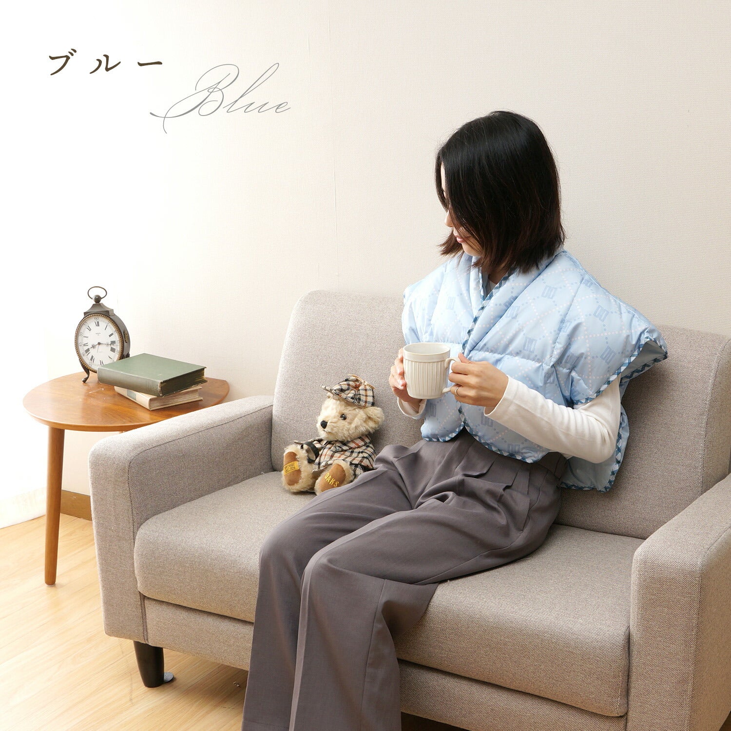 DAKS ダックス 羽毛入り肩当て