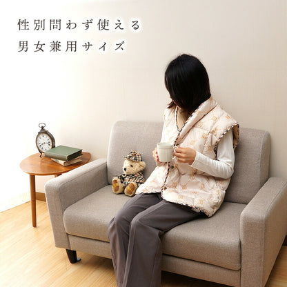 DAKS ダックス 羽毛入りポンチョ