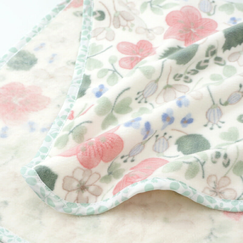 annaemilia アンナエミリア オーガニックコットンブランケット 野いちご