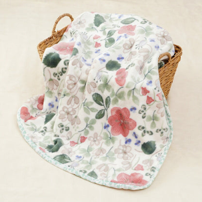 annaemilia アンナエミリア オーガニックコットンブランケット 野いちご