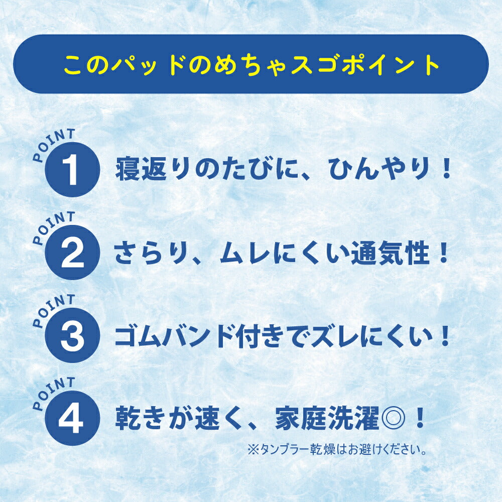 アイスマックス 冷感アイスピローパッド