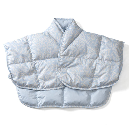 羽毛入りショートガウン/ポンチョ/肩当て フリーサイズ