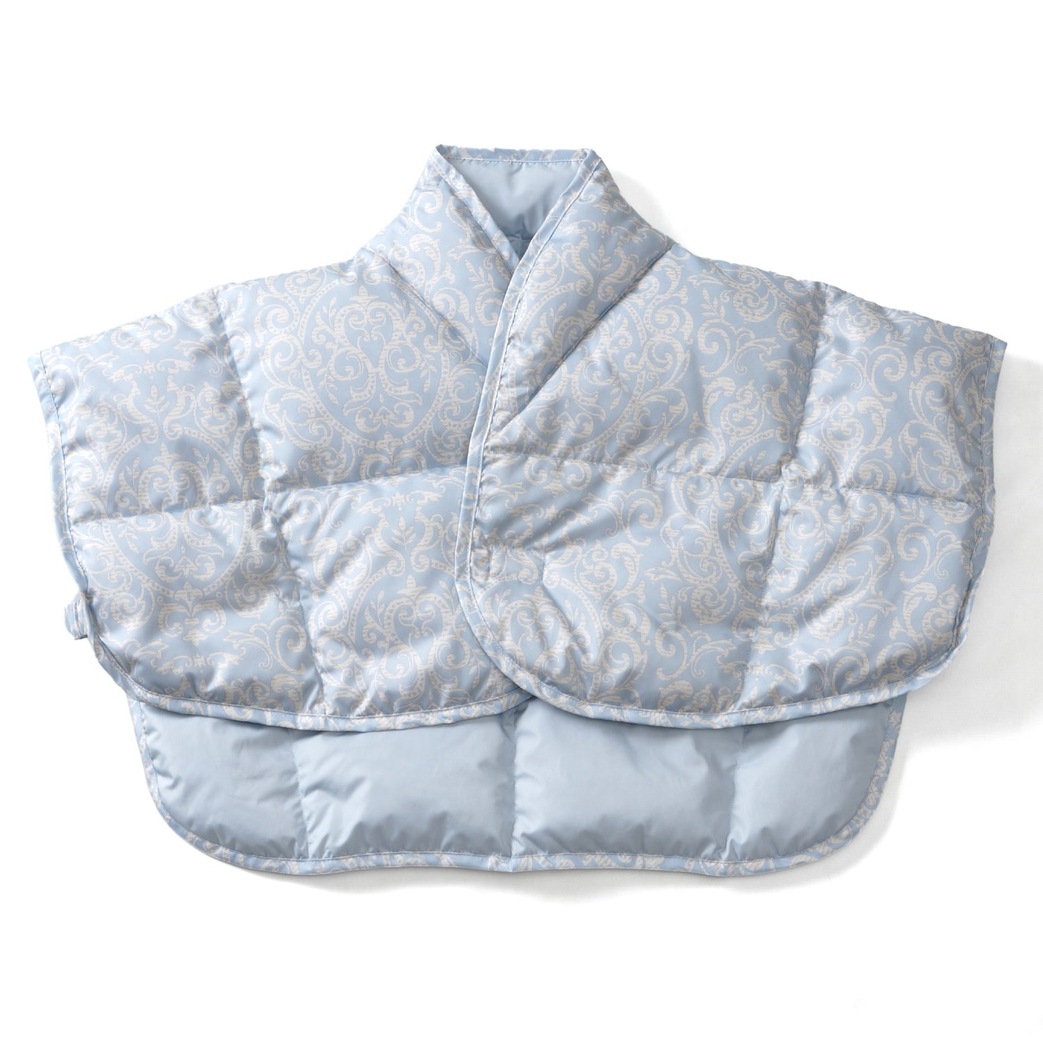 羽毛入りショートガウン/ポンチョ/肩当て フリーサイズ