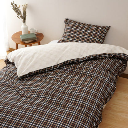 DAKS ダックス 掛けふとん カバー ハウスチェック