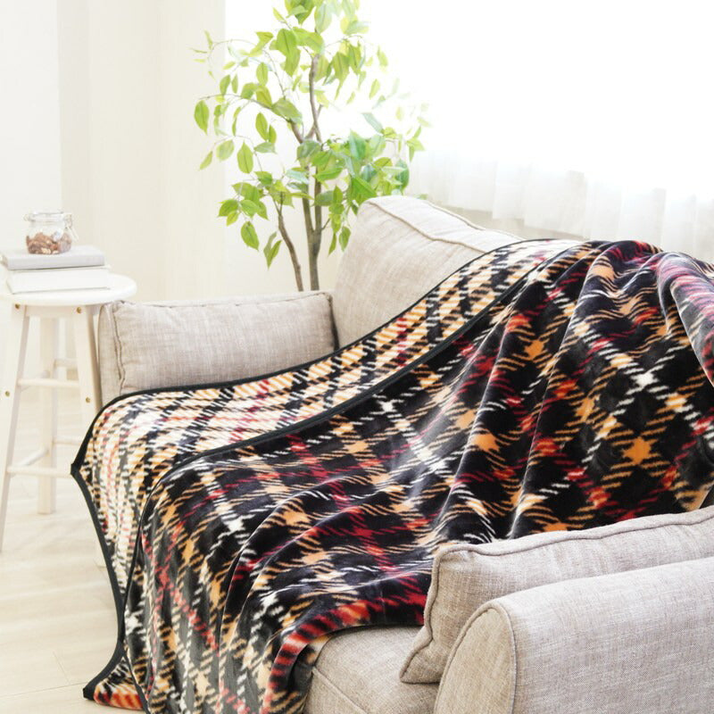 【DAKS】 ダックス ニューマイヤー毛布 「ハウスチェック」（正規品）