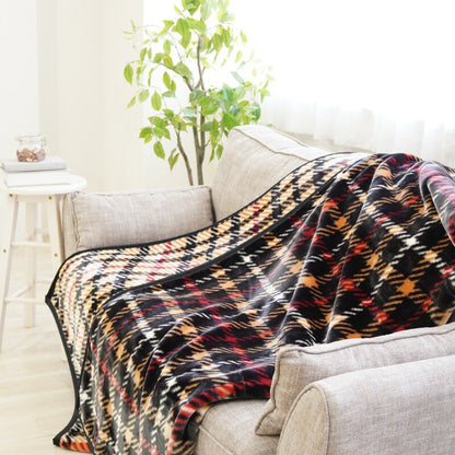 DAKS ダックス ニューマイヤー毛布 ハウスチェック