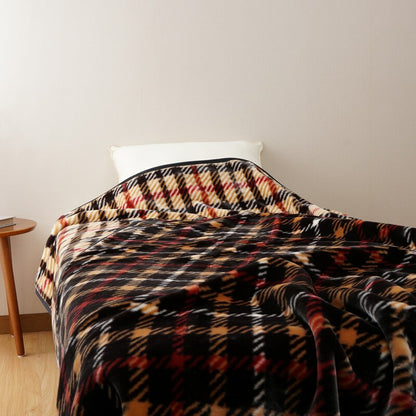 【DAKS】 ダックス ニューマイヤー毛布 「ハウスチェック」（正規品）