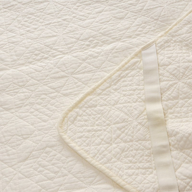 水洗い仕上げのドライコットン敷きパッド