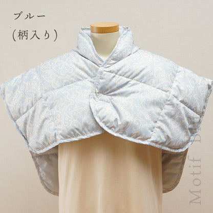 羽毛入り肩当て