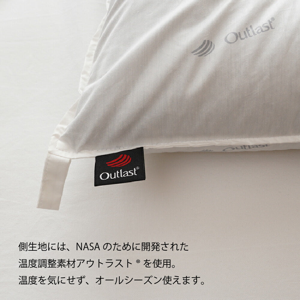 アウトラスト生地使用 温度調整機能 洗えるそばまくら