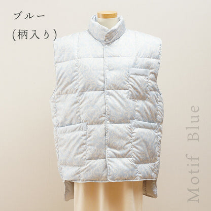 羽毛 入りベスト